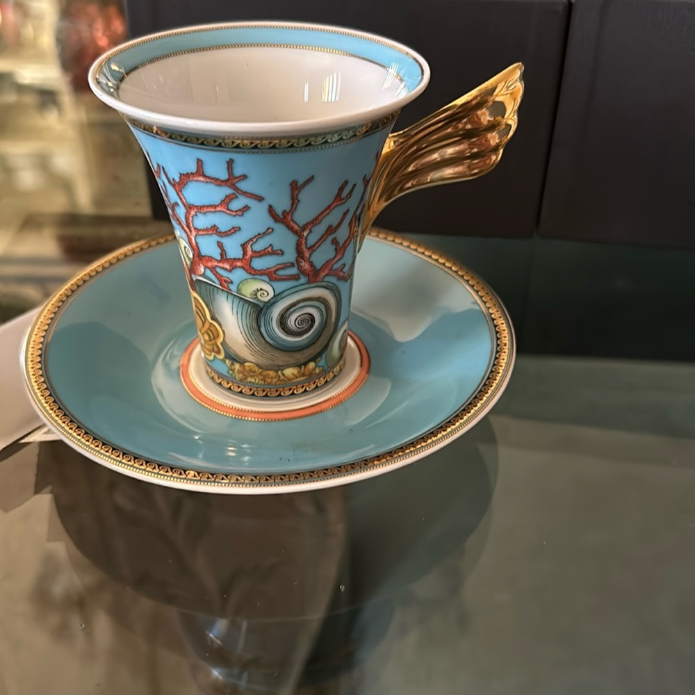 Versace Fine China cup & saucer